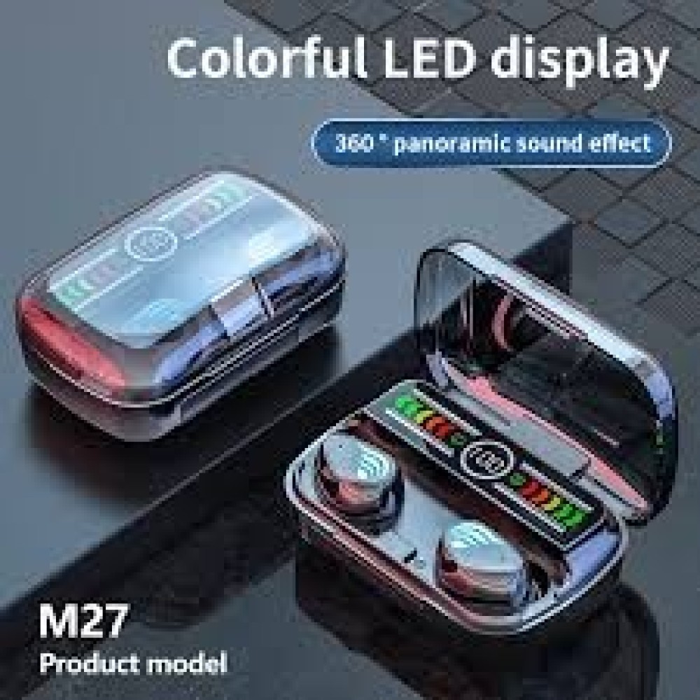 M27 Tws Wireless Earphone Bluetooth 5.3 Stereo Headphone 1 pcs